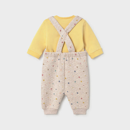 Conjunto peto estampado Estrellas Camomila - Mayoral