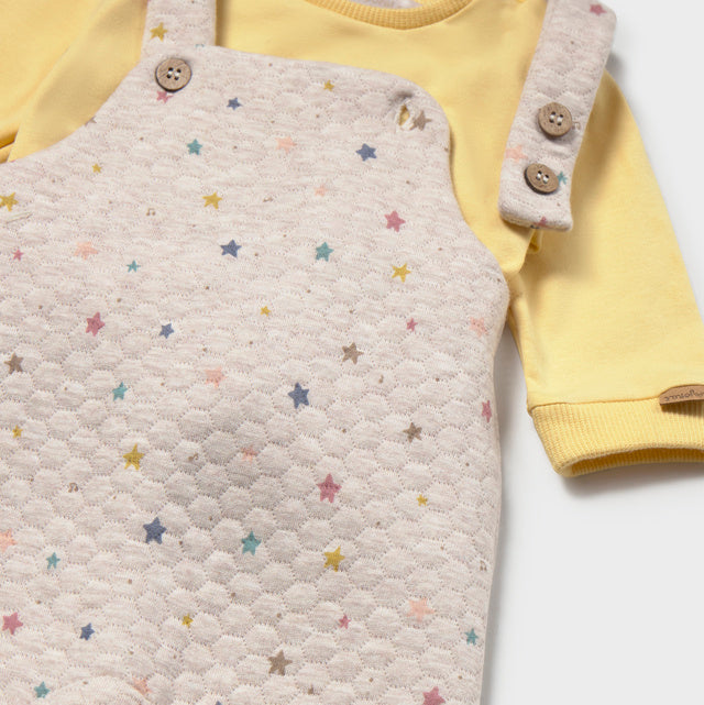 Conjunto peto estampado Estrellas Camomila - Mayoral