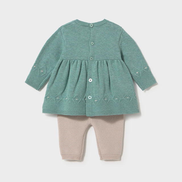 Conjunto leggings y vestido tricot Mineral - Mayoral