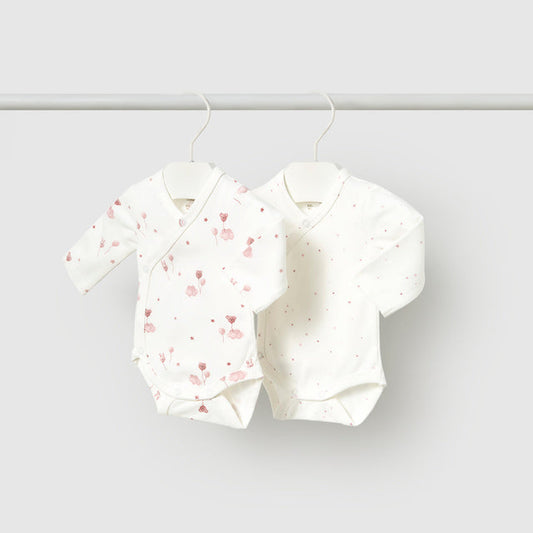 Pack 2 bodies nubes Rosa - Mayoral