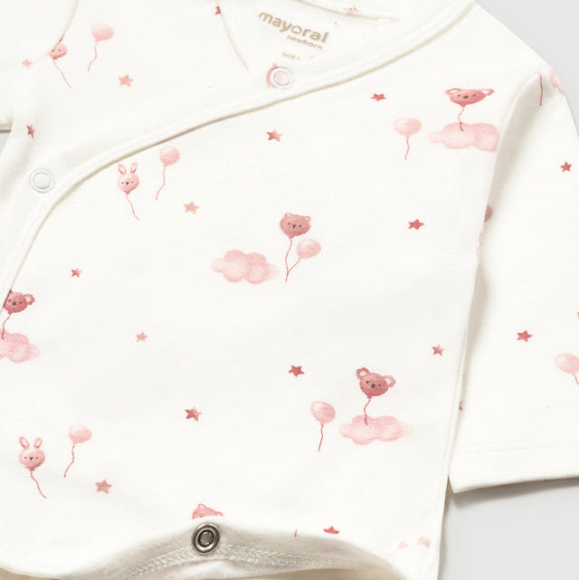 Pack 2 bodies nubes Rosa - Mayoral