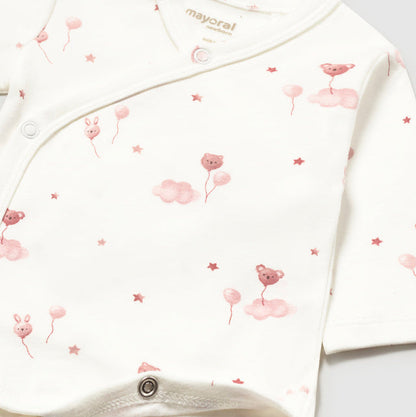 Pack 2 bodies nubes Rosa - Mayoral