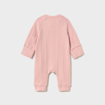 Pelele con cremallera Rosa - Mayoral