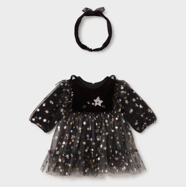 Vestido Gato Halloween - Mayoral