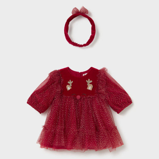 Vestido Reno Navidad - Mayoral
