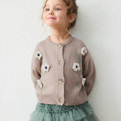 Rebeca tricot Flores Gofre - Mayoral
