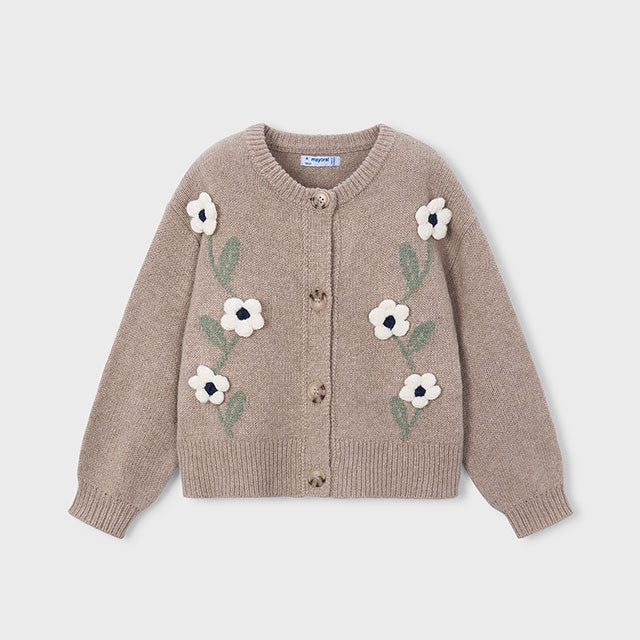 Rebeca tricot Flores Gofre - Mayoral