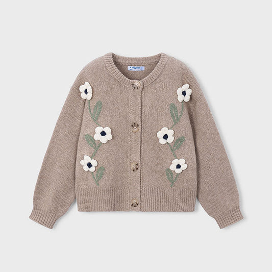 Rebeca tricot Flores Gofre - Mayoral