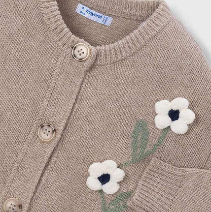 Rebeca tricot Flores Gofre - Mayoral