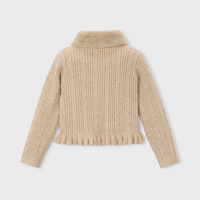 Rebeca Tricot Cuello Pelo Quinoa - Mayoral