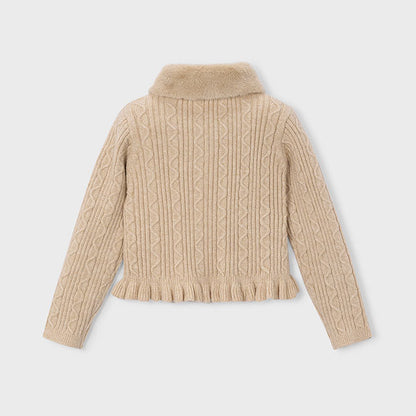 Rebeca Tricot Cuello Pelo Quinoa - Mayoral