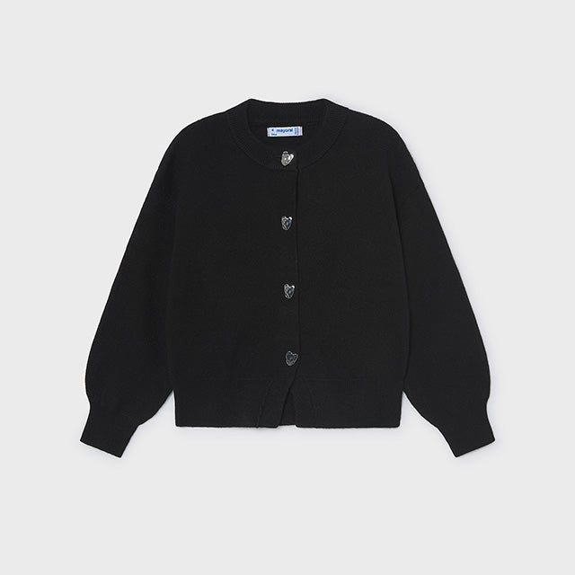 Rebeca Tricot Básica Negra – Mayoral