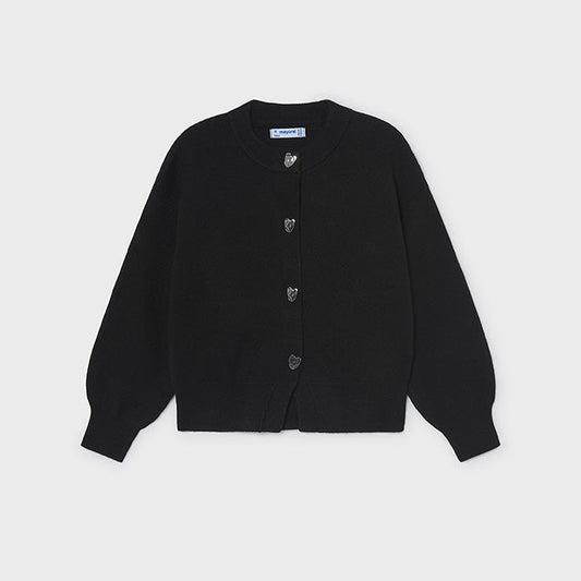 Rebeca Tricot Básica Negra – Mayoral