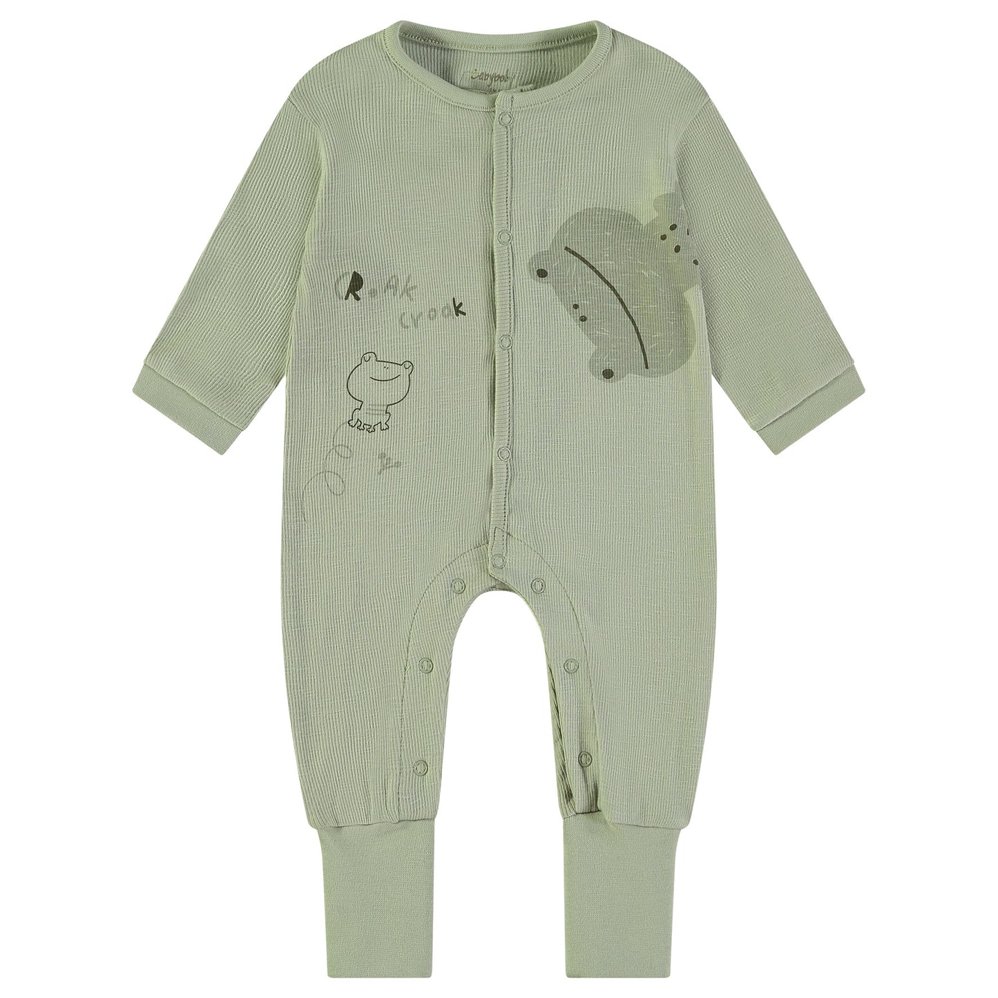 Pelele manga larga verde Croack - BabyBol