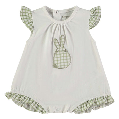 Ranita bebé niña volante Conejito Verde - BabyBol