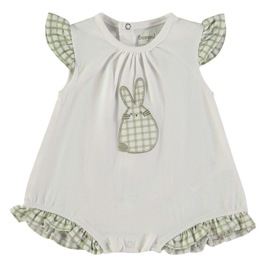Ranita bebé niña volante Conejito Verde - BabyBol