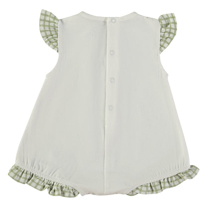 Ranita bebé niña volante Conejito Verde - BabyBol