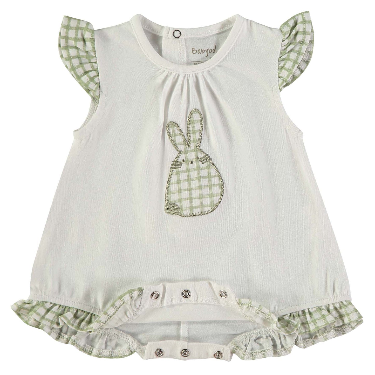 Ranita bebé niña volante Conejito Verde - BabyBol