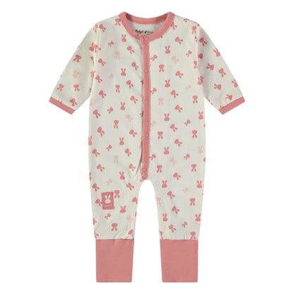 Pelele manga larga Conejitos rosa - BabyBol