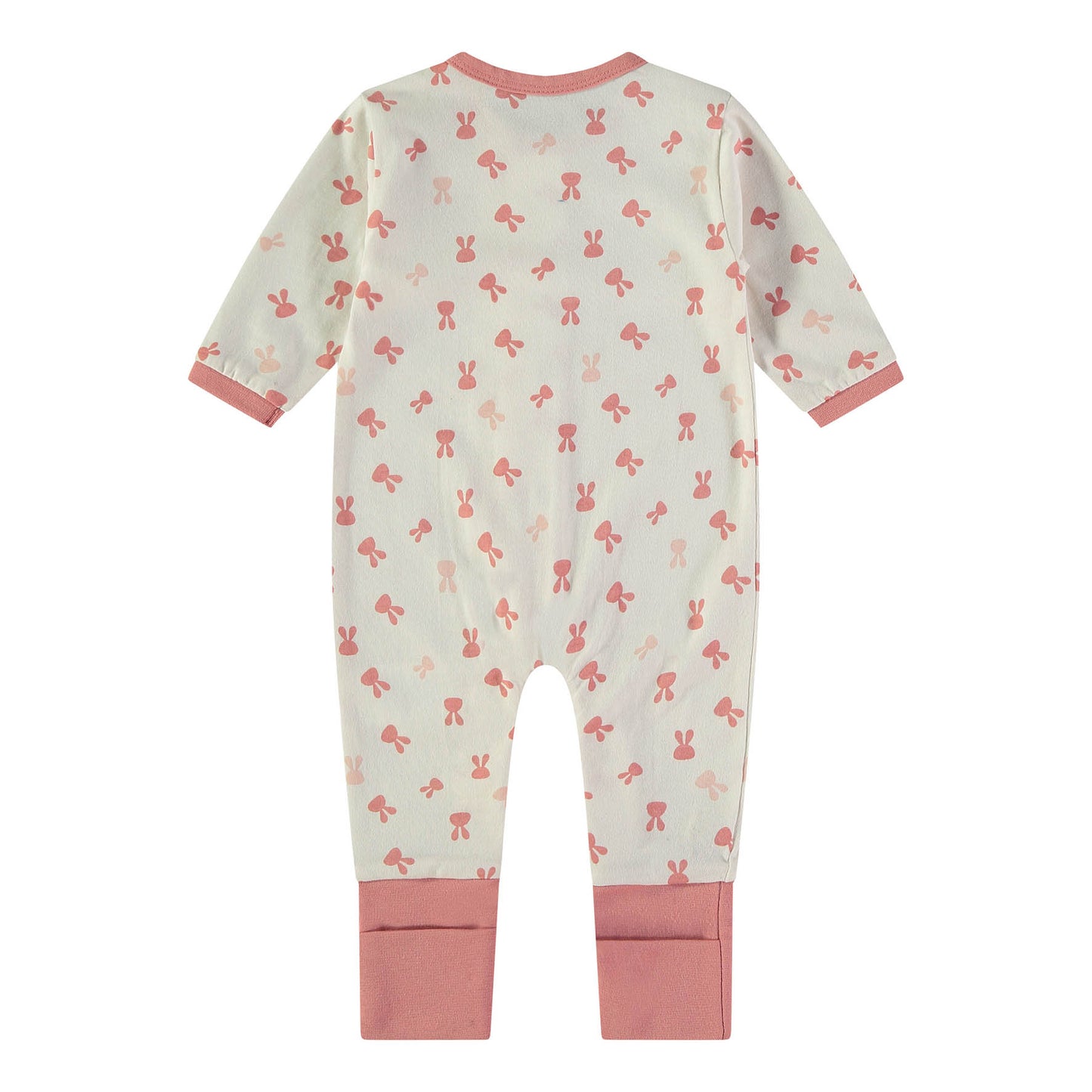 Pelele manga larga Conejitos rosa - BabyBol