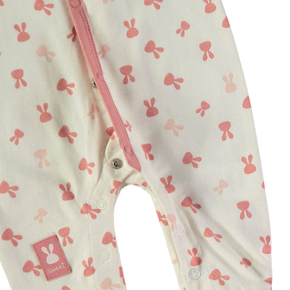 Pelele manga larga Conejitos rosa - BabyBol