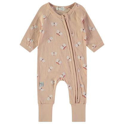 Pelele con cremallera Mariposas - BabyBol