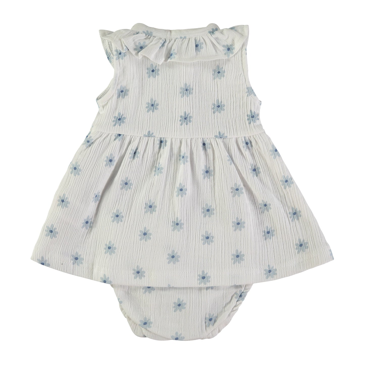 Vestido niña Flores azules - BabyBol
