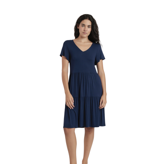 Vestido Manga Corta Cute - Admas