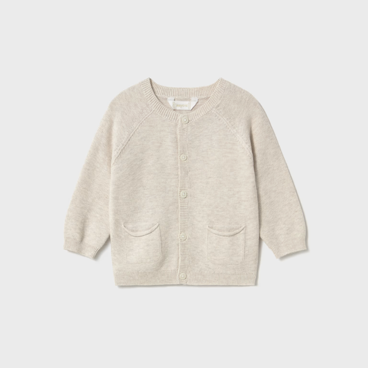 Cárdigan tricot bebé Beige Vigoré - Mayoral