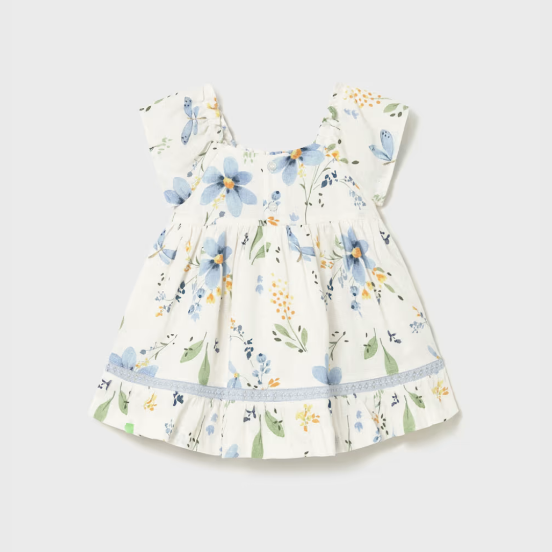 Vestido niña estampado Flores - Mayoral