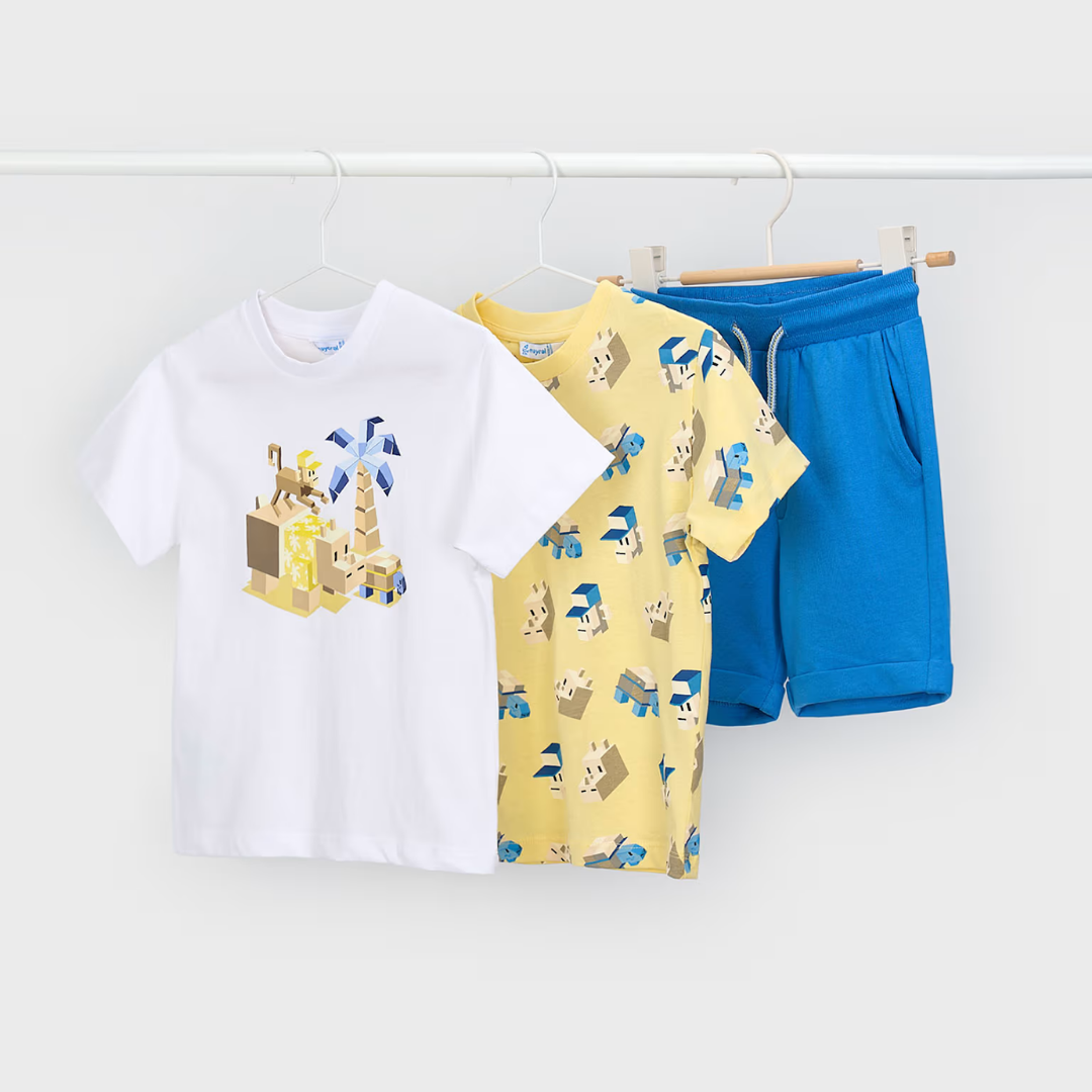 Conjunto niño Pixelad Hipo Limón - Mayoral