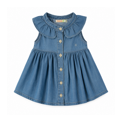 Vestido denim niña Daisy Dreams - BabyBol