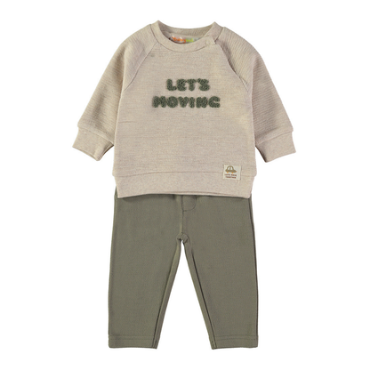 Conjunto Sudadera “Let’s Move” – Babybol