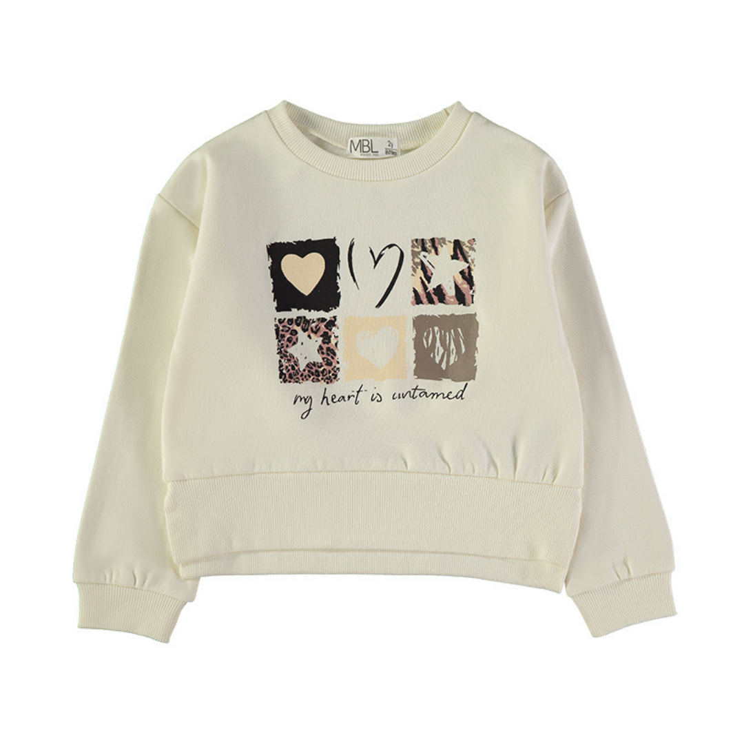 Sudadera “My Heart Is Untamed” – Babybol