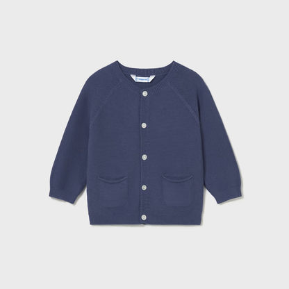 Cárdigan tricot bebé Azul Océano - Mayoral