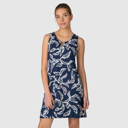 Camisón sinmanga estampado marino - Massana