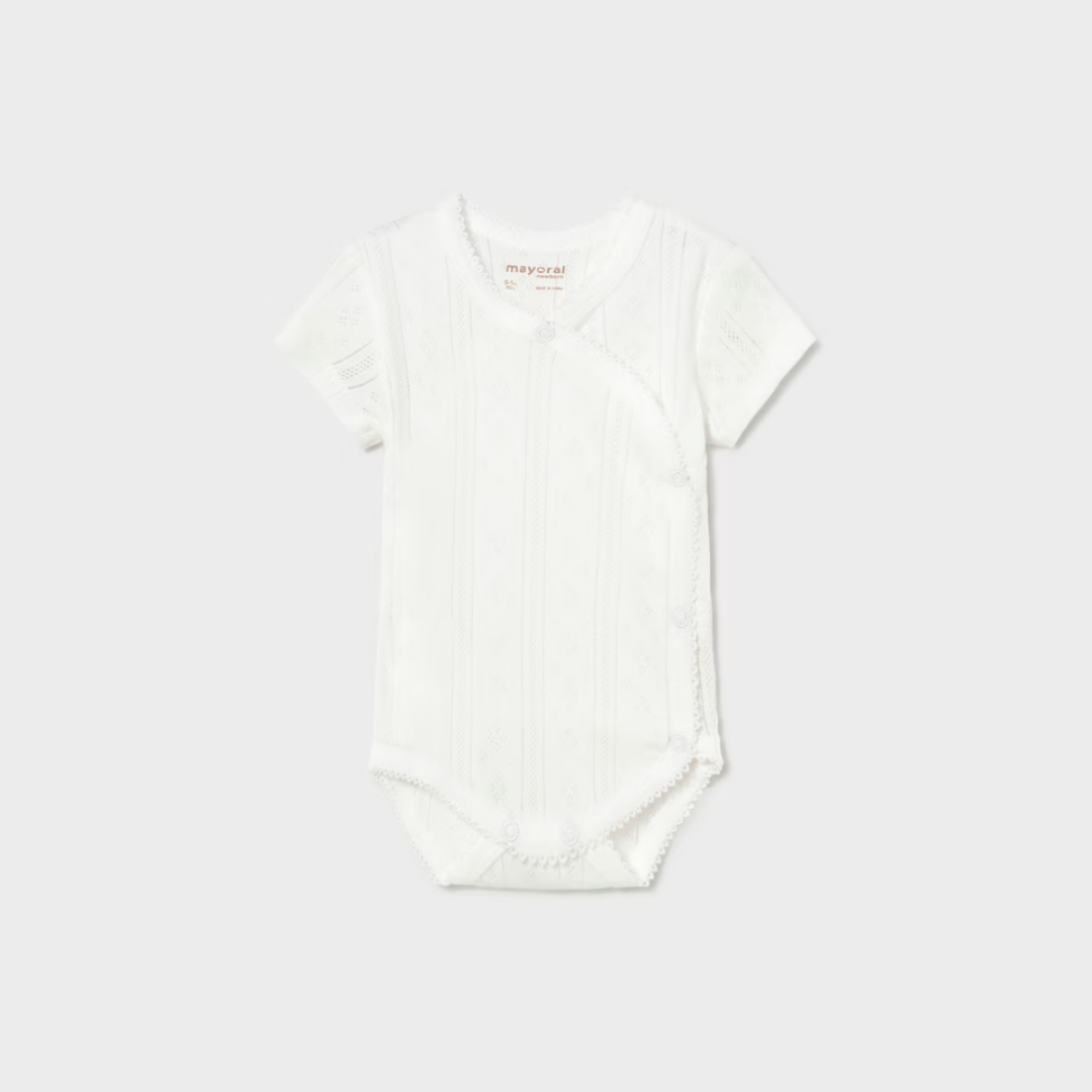 Body manga corta calado crudo - Mayoral
