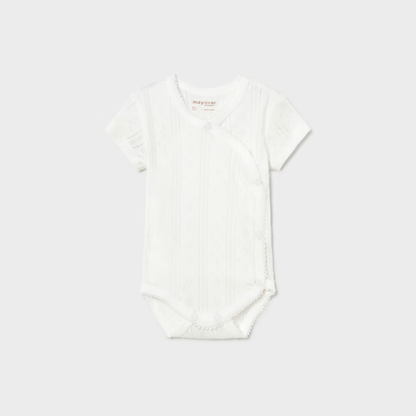 Body manga corta calado crudo - Mayoral