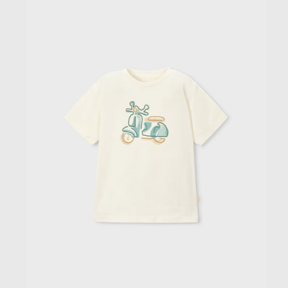Camiseta niño Vespa bordada - Mayoral