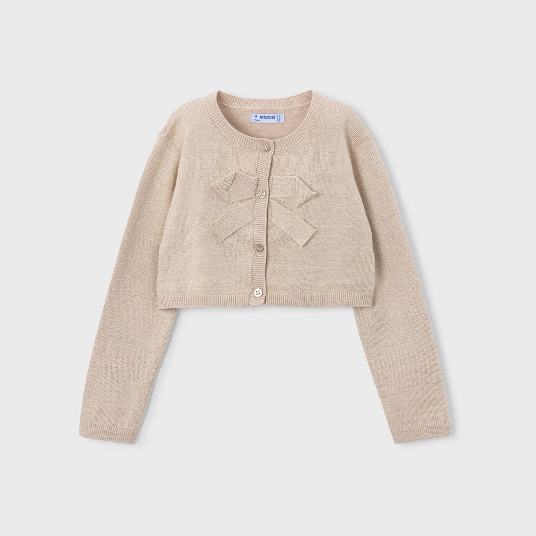 Rebeca tricot básica niña Arena - Mayoral