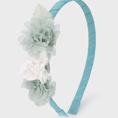 Diadema flores niña Menta - Mayoral