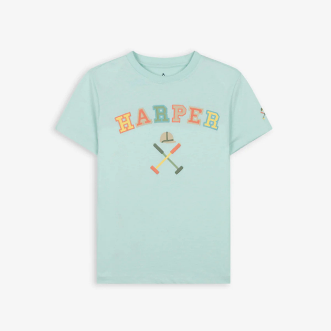 Camiseta Retro Kids Mint - Harper & Neyer