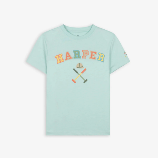 Camiseta Retro Kids Mint - Harper & Neyer