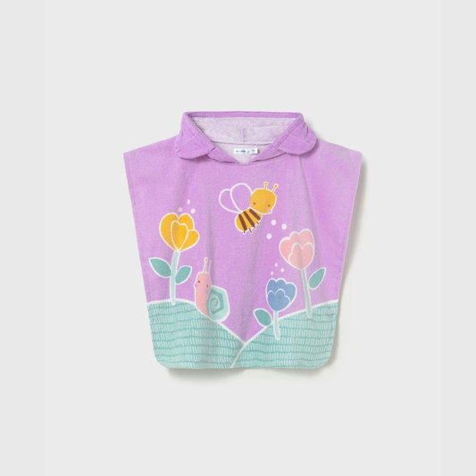Toalla playa con capucha bebé Abeja - Mayoral
