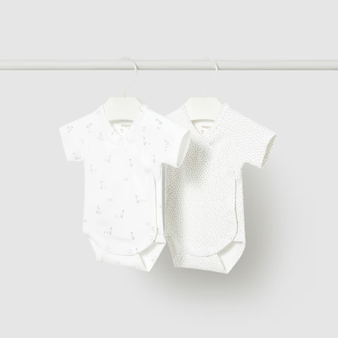 Set 2 boys For Everyone blanco - Mayoral