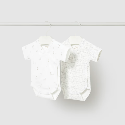 Set 2 boys For Everyone blanco - Mayoral