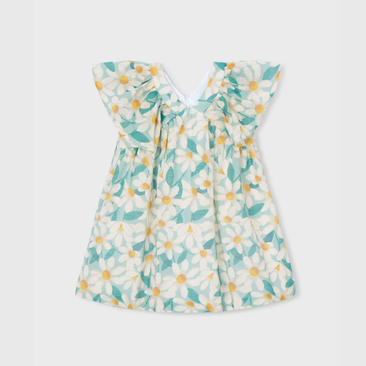 Vestido niña estampado Flora - Mayoral