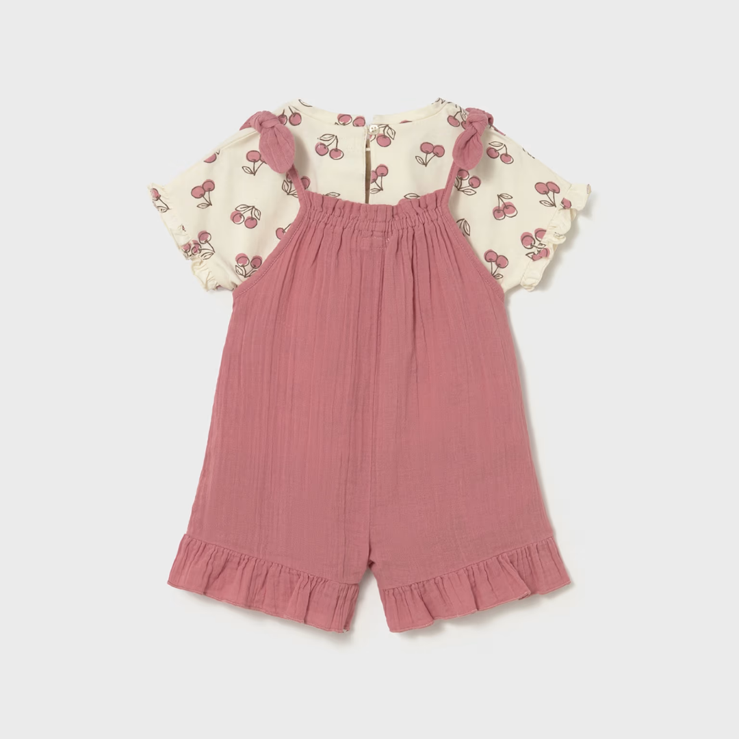 Conjunto peto bebé niña Candy Chic- Mayoral