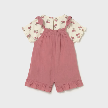 Conjunto peto bebé niña Candy Chic- Mayoral
