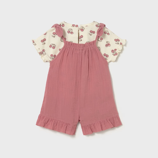 Conjunto peto bebé niña Candy Chic- Mayoral